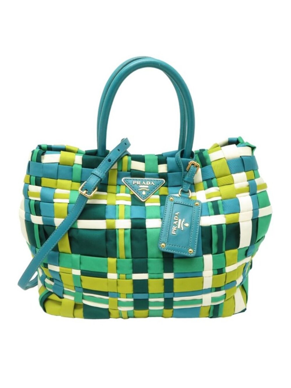 Prada Tote Bag Multicolor